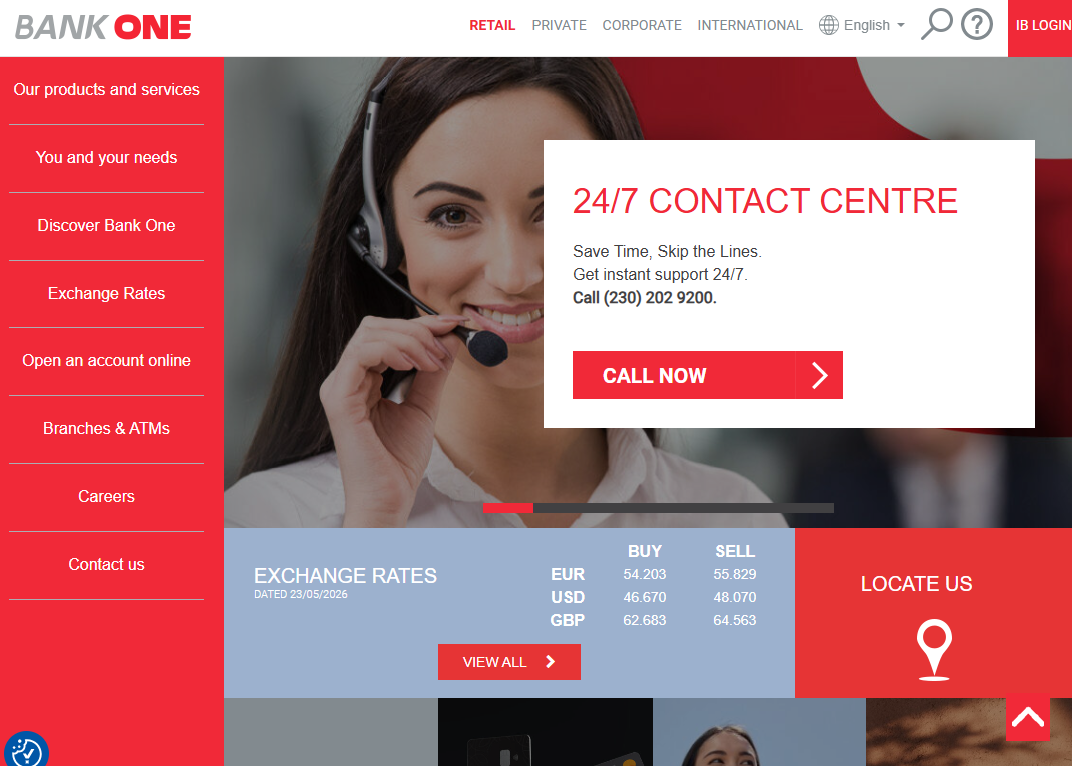 Bank One Mauritius