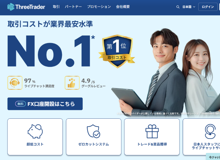 ThreeTrader（スリートレーダー）